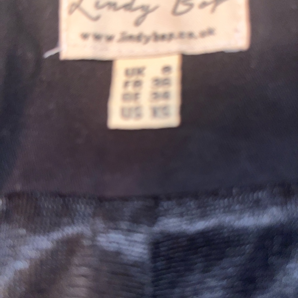 Lindy Bop Dress, Black/ Red, Size XS - Picture 5 of 6